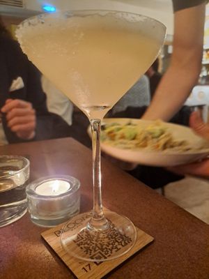 Spicy margarita at Bloom Sushi in Paris