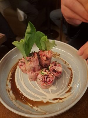 Moulin rouge at Bloom Sushi in Paris