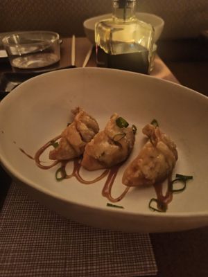 Gyozas at Bloom Sushi in Paris