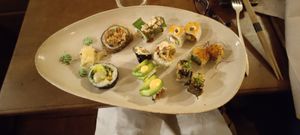 sushis at Bloom Sushi in Paris