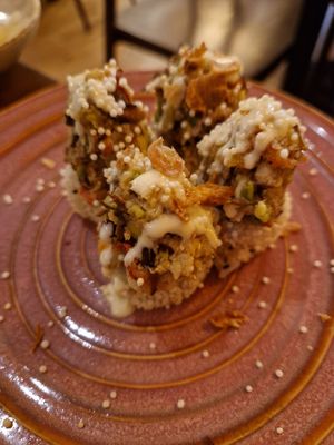 Mr. Crunch at Bloom Sushi in Paris