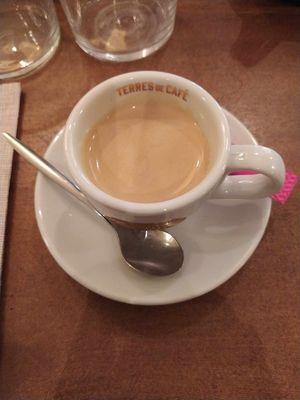 Coffee at Bloom Sushi in Paris