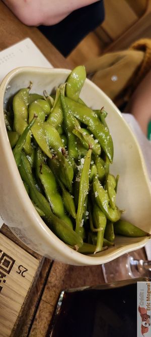 Edamame at Bloom Sushi in Paris