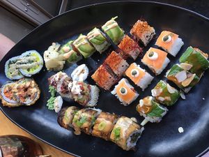 Platter from August 2023   at Bloom Sushi in Paris