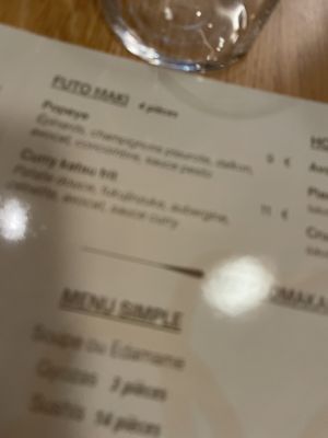   at Bloom Sushi in Paris