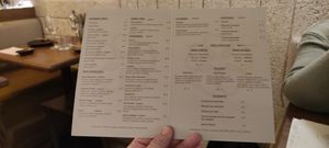 Menu at Bloom Sushi in Paris