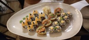 California, Phildelphia, Lobster Crunch, Ebi fry at Bloom Sushi in Paris