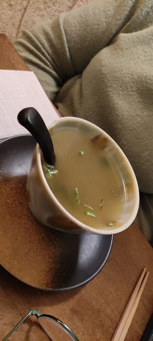 Miso Soup at Bloom Sushi in Paris