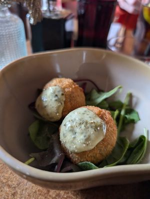 Arancini at Bloom Sushi in Paris