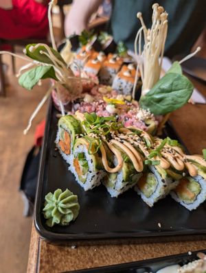 Enoki at Bloom Sushi in Paris