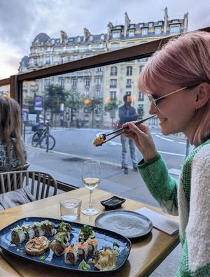   at Bloom Sushi in Paris