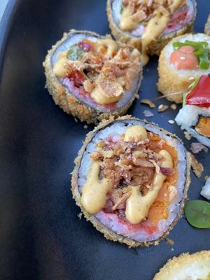 Curry Katsu (Futomaki)  at Bloom Sushi in Paris