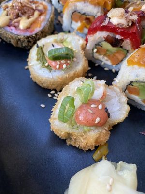 Lobster Crunch (Maki Spring Roll)  at Bloom Sushi in Paris