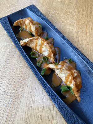 Gyozas  at Bloom Sushi in Paris