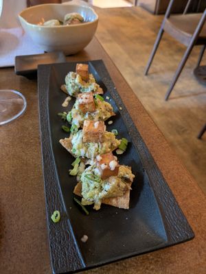 Tofu kurakka at Bloom Sushi in Paris
