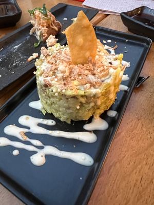 Mushroom tartare - my fav at Bloom Sushi in Paris