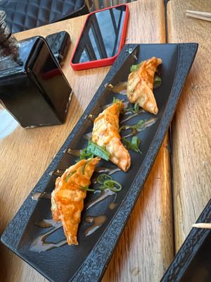 Gyozas at Bloom Sushi in Paris