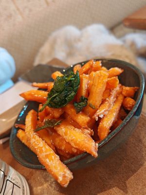 Sweet potatoes at Bloom Sushi in Paris