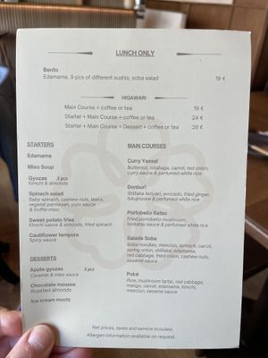   at Bloom Sushi in Paris
