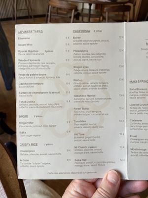   at Bloom Sushi in Paris