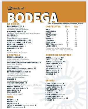 Plant based menu options!  at Odie B's in Denver