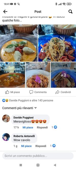 Su facebook at La Spiaggia delle Barche in Santa Lucia