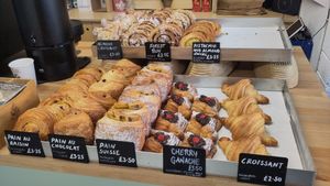 Vegan pastries! at Forest Bakery in Bristol