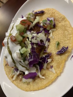   at El Cantaro Vegan Taqueria in Sacramento