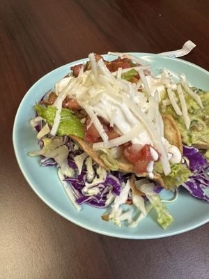   at El Cantaro Vegan Taqueria in Sacramento