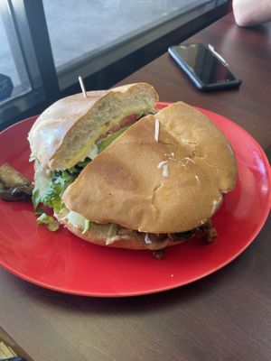   at El Cantaro Vegan Taqueria in Sacramento