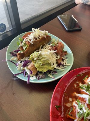   at El Cantaro Vegan Taqueria in Sacramento