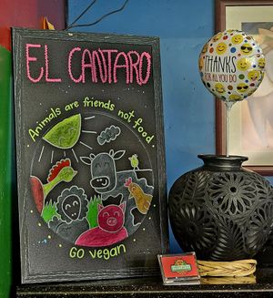  at El Cantaro Vegan Taqueria in Sacramento