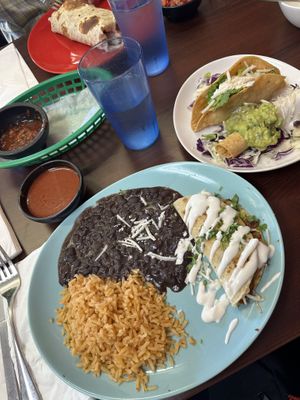 Combo #1  at El Cantaro Vegan Taqueria in Sacramento