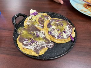   at El Cantaro Vegan Taqueria in Sacramento