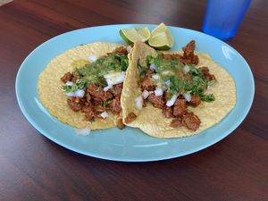   at El Cantaro Vegan Taqueria in Sacramento