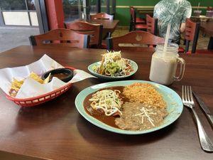 Combo #1  at El Cantaro Vegan Taqueria in Sacramento