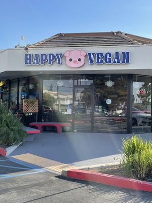 Happy Vegan, took over The Black Bean location   at Happy Vegan in Fountain Valley