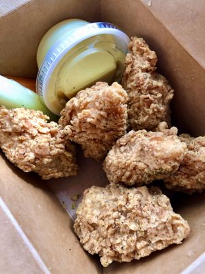 Wings (Lemon and pepper)  at Happy Vegan in Fountain Valley