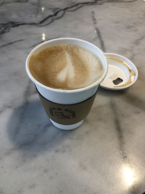 cappuccino  at GREEN & SUNNY in Bangkok