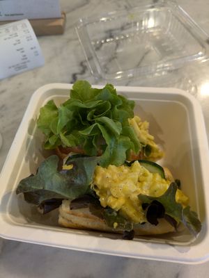 Good Egggg Sandwich at GREEN & SUNNY in Bangkok