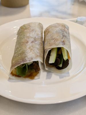 Vegan Peking Duck at GREEN & SUNNY in Bangkok