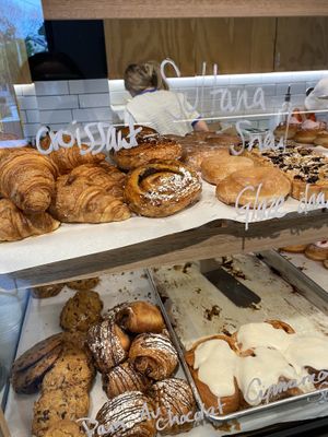 Morning pastries   at Miss Sina in Marrickville