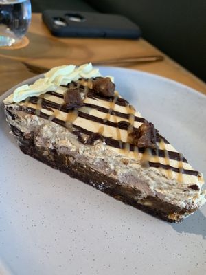 Snickers pie   at Miss Sina in Marrickville