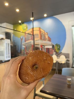 Cinnamon donut   at Miss Sina in Marrickville