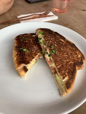 German toastie  at Miss Sina in Marrickville