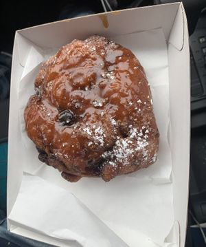 Banana caramel fritter.. Yum!! 🤤  at Miss Sina in Marrickville