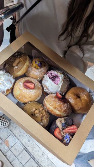 Free donuts when they were closing! at Miss Sina in Marrickville
