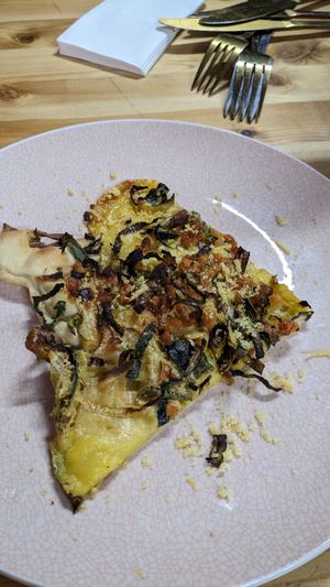 German pizza at Miss Sina in Marrickville