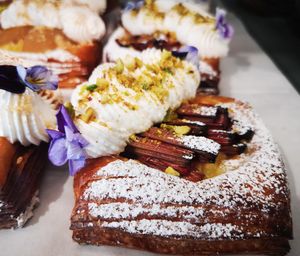 Rhubarb Danish at Miss Sina in Marrickville