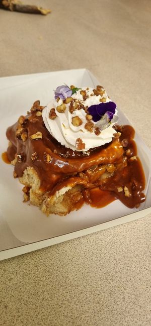 Vegemite scroll at Miss Sina in Marrickville